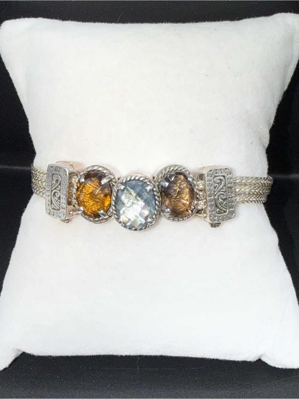 Lori Bonn Sterling Silver Chain Bracelet .925